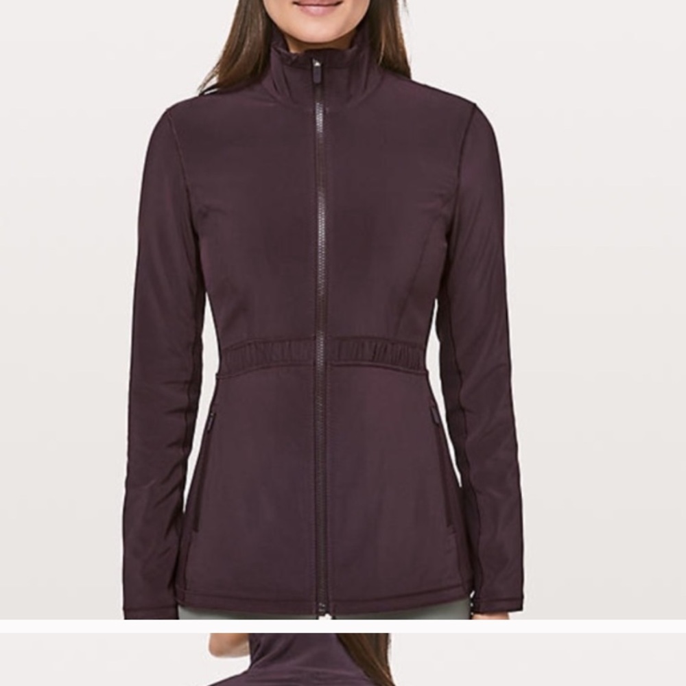 Lululemon Round Trip Jacket Pelt Purple Size 4